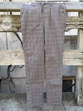 Boys checkered pants